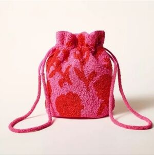 Kate Spade New York x Beaded ClassicRose Drawstring Bucket Bag